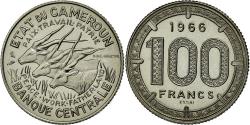 World Coins - Coin, Cameroon, 100 Francs, 1966, Paris, , Nickel, KM:E11
