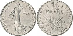 World Coins - France, 1/2 Franc, Semeuse, 1986, Paris, Nickel, , KM:931.1