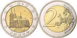 World Coins - Germany, 2 Euro, Nordrhein-Westfalen, 2011, Munich, Bi-Metallic, , KM:293