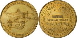 World Coins - France, Token, Bayeux - Mémorial n°1, 2001, Copper-nickel Aluminium, MDP