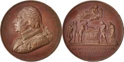 World Coins - France, Medal, Hommage à Louis XVI, History, 1816, , Copper