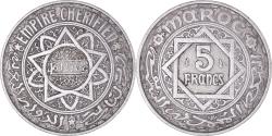 World Coins - Coin, Morocco, Mohammed V, 5 Francs, 1950 / AH1370, Paris, , Aluminum