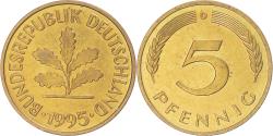 World Coins - Coin, Germany, 5 Pfennig, 1995