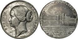 World Coins - France, Medal, Eugénie Impératrice, Palais de l'Industrie, 1855, Caqué
