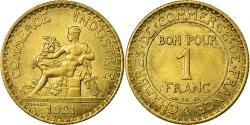 World Coins - Coin, France, Chambre de commerce, Franc, 1921, Paris,