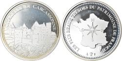 World Coins - France, Medal, La Citadelle de Carcassonne, Arts & Culture, , Silver