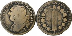World Coins - France, Louis XVI, 12 deniers françois, 1792⸱4, Saumur, Copper,