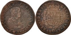 World Coins - Netherlands, Token, Spanish Netherlands, Charles II, Bruxelles, Bureau des
