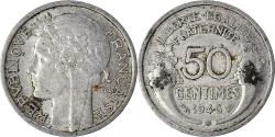 World Coins - Coin, France, 50 Centimes, 1946