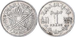 World Coins - Coin, Morocco, Franc, 1951