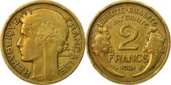 World Coins - Coin, France, Morlon, 2 Francs, 1931, Paris, , Aluminum-Bronze, KM:886