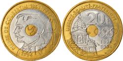 World Coins - Coin, France, Pierre de Coubertin, 20 Francs, 1994, , Tri-Metallic