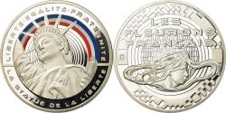 World Coins - France, Medal, Les Fleurons Français, La Statue de la Liberté,