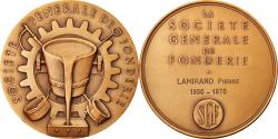 World Coins - France, Medal, Société Générale de Fonderie, Business & industry, 1970