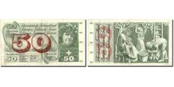 World Coins - Banknote, Switzerland, 50 Franken, 1967, 1967-06-30, KM:48g, VF(30-35)