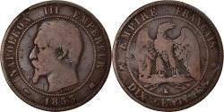 World Coins - Coin, France, Napoleon III, Napoléon III, 10 Centimes, 1853, Bordeaux