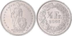 World Coins - Coin, Switzerland, 1/2 Franc, 2001