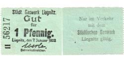 World Coins - Germany, Liegnitz, 1 Pfennig, 1922-01-07, UNC(63)