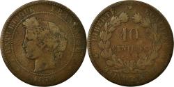 World Coins - Coin, France, Cérès, 10 Centimes, 1870, Paris, , Bronze, KM:815.1