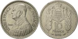 World Coins - Coin, Monaco, Louis II, 10 Francs, 1946, Poissy, , Copper-nickel