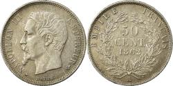 World Coins - Coin, France, Napoleon III, Napoléon III, 50 Centimes, 1862, Paris,