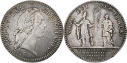 World Coins - France, Token, Louis XV, Paroisse de Saint-Germain-l'Auxerrois, 1734, Silver