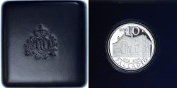 World Coins - San Marino, 10 Euro, Nascita di Palladio (500° Anniv.), 2008, Rome, BE