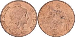 World Coins - France, 10 Centimes, Dupuis, 1914, Paris, Bronze, , Gadoury:277