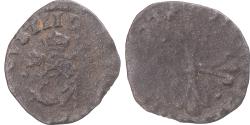 World Coins - Coin, France, Henri III, Liard du Dauphiné, 1577, Grenoble, , Billon