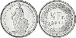 World Coins - Coin, Switzerland, 1/2 Franc, 2013