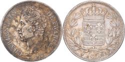 World Coins - Coin, France, Charles X, 5 Francs, 1828, Perpignan, , Silver