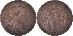 World Coins - Coin, France, Dupuis, 5 Centimes, 1917, Paris, , Bronze, KM:842