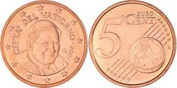 World Coins - VATICAN CITY, 5 Euro Cent, 2007, Rome, , Copper Plated Steel, KM:377
