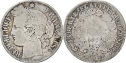 World Coins - Coin, France, Cérès, Franc, 1872, Paris, grand A, , Silver, KM:822.1
