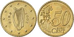 World Coins - Ireland, 50 Euro Cent, 2003, Dublin, Nordic gold,