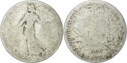 World Coins - Coin, France, Semeuse, 50 Centimes, 1900, Paris, , Silver, KM:854