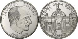 World Coins - France, Medal, Jacques Chirac, Président, Politics, , Copper-nickel