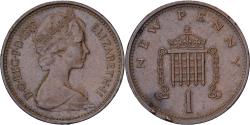 World Coins - Great Britain, Elizabeth II, New Penny, 1976, Bronze, , KM:915
