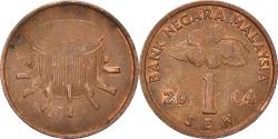 World Coins - Coin, Malaysia, Sen, 2004