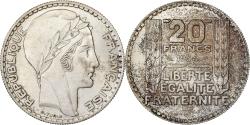 World Coins - France, 20 Francs, Turin, 1934, Paris, Silver, , Gadoury:852, KM:879