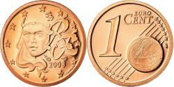 World Coins - France, Euro Cent, 2008, BE, , Copper Plated Steel, KM:1282
