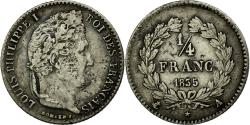 World Coins - Coin, France, Louis-Philippe, 1/4 Franc, 1835, Paris, , Silver
