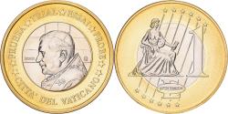 World Coins - Vatican, Benedict XVI, 1 Euro, Trial, 2007, Waldaschaff, Bi-Metallic,