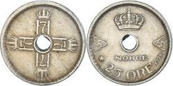 World Coins - Coin, Norway, 25 Öre, 1924