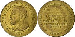 World Coins - France, Token, Philippe Duc d'Orleans, 1899, Brass,