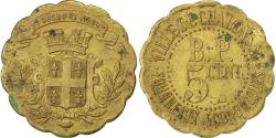 World Coins - Coin, France, 5 Centimes, , Brass, Elie:10.1