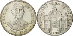 World Coins - France, Medal, Les Présidents de la République, Charles De Gaulle, French