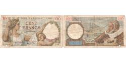 World Coins - France, 100 Francs, Sully, 1940, U.10085, VF(20-25), Fayette:26.28, KM:94