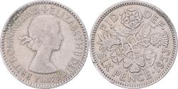 World Coins - Coin, Great Britain, 6 Pence, 1953
