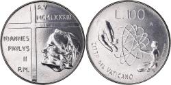 World Coins - Coin, VATICAN CITY, John Paul II, 100 Lire, 1983, Roma, FDC,